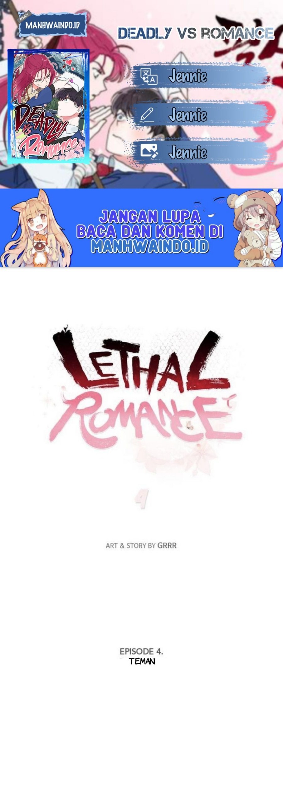 Komik Deadly VS Romance (Lethal Romance) Chapter 04 gambar 1