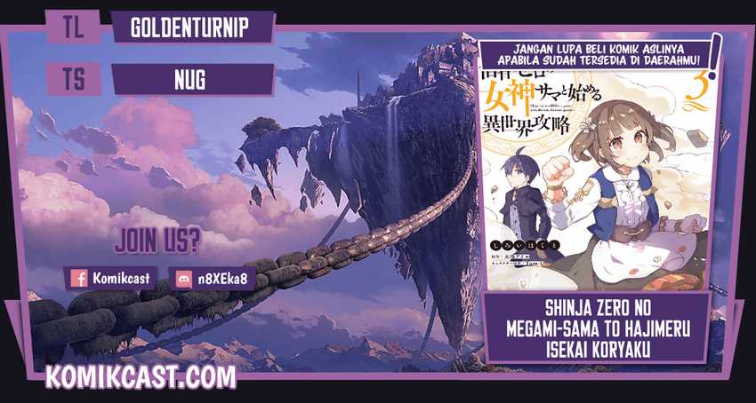 Komik Shinja Zero no Megami-sama to Hajimeru Isekai Kouryaku Chapter 18 gambar 1