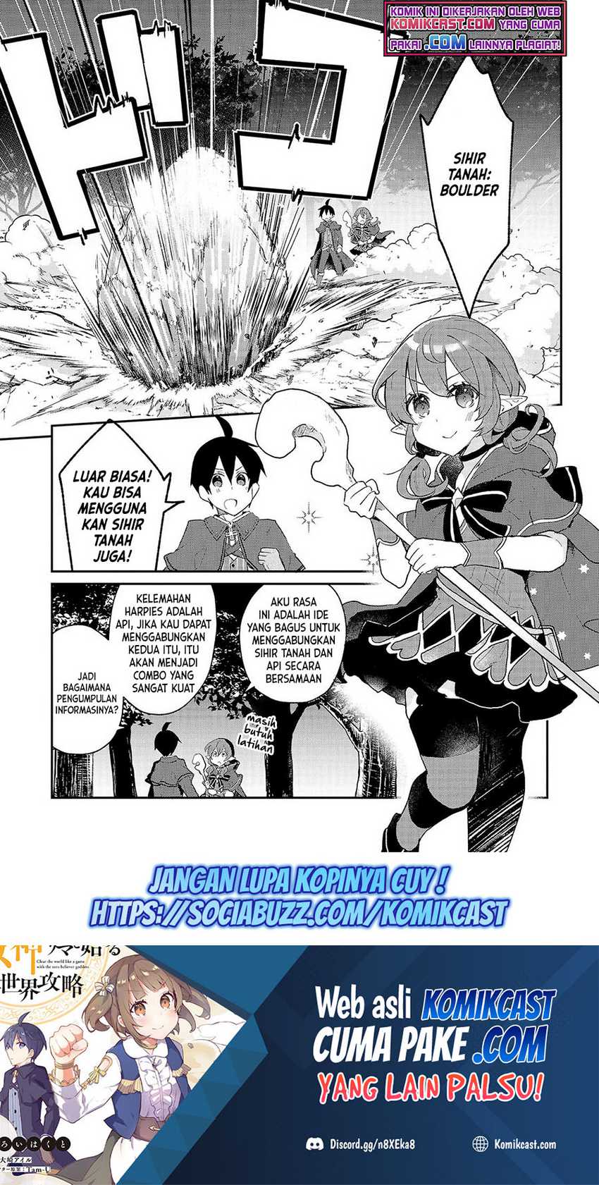 Manga Shinja Zero no Megami-sama to Hajimeru Isekai Kouryaku Chapter 19 gambar 2