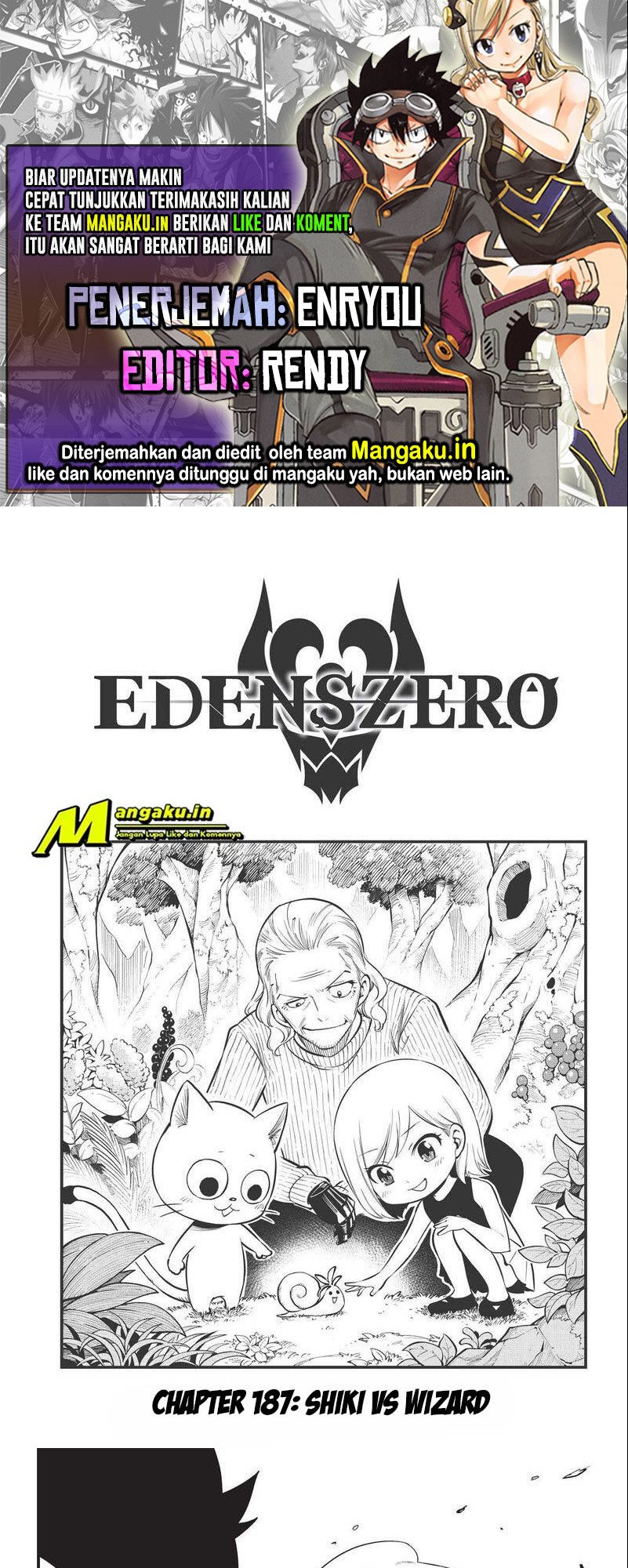 Komik Eden's Zero Chapter 187 gambar 1