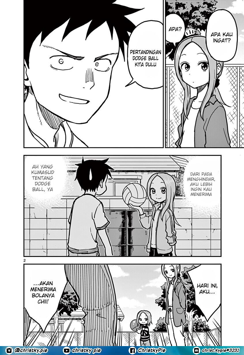 Karakai Jouzu no (Moto) Takagi-san Chapter 112 - Halaman 2