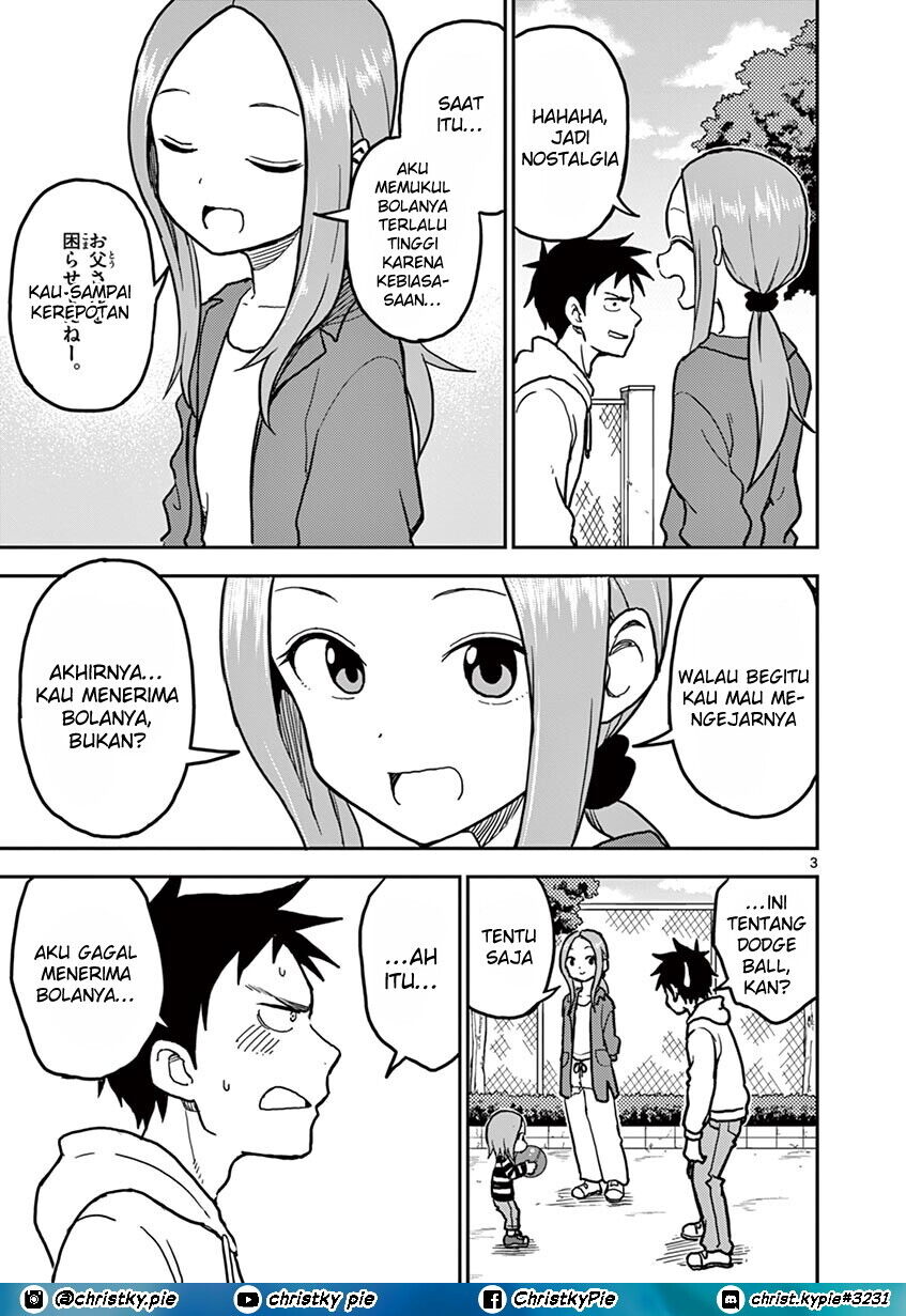 Karakai Jouzu no (Moto) Takagi-san Chapter 112 - Halaman 3