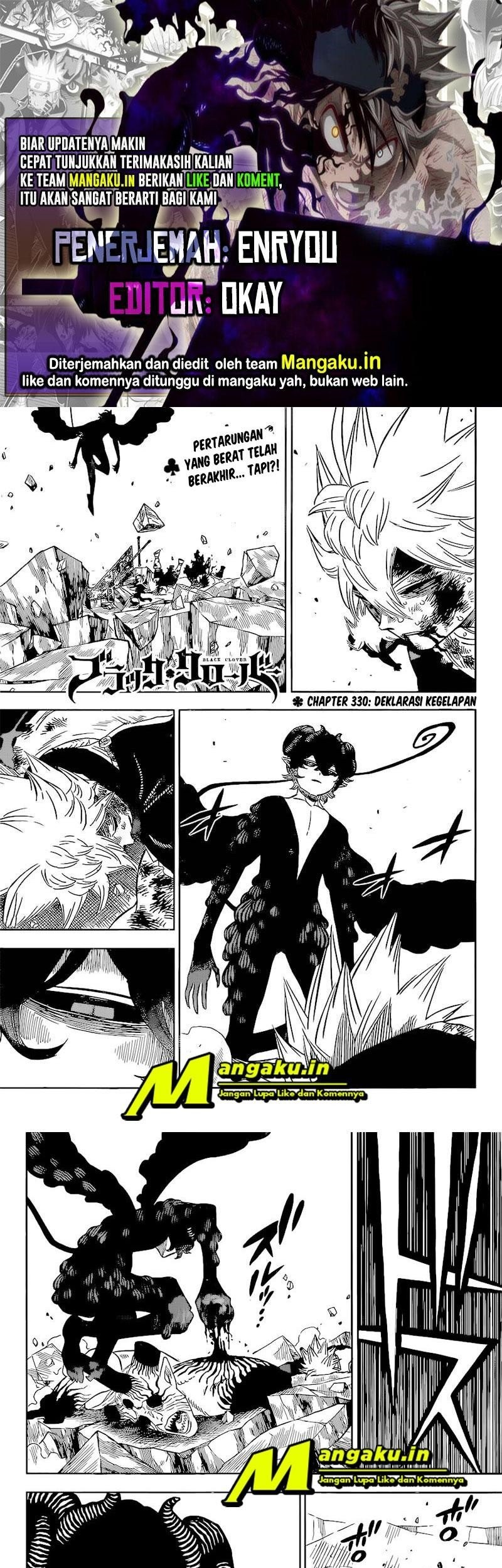 Komik Black Clover Chapter 330 gambar 1