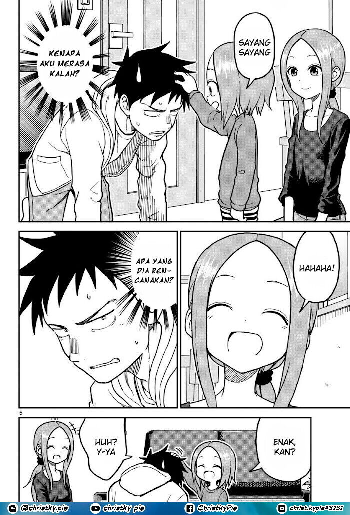 Karakai Jouzu no (Moto) Takagi-san Chapter 112.5 - Halaman 5