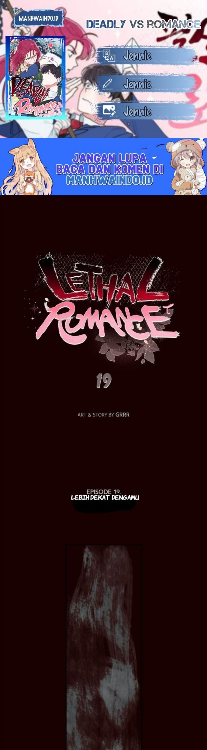 Komik Deadly VS Romance (Lethal Romance) Chapter 19 gambar 1