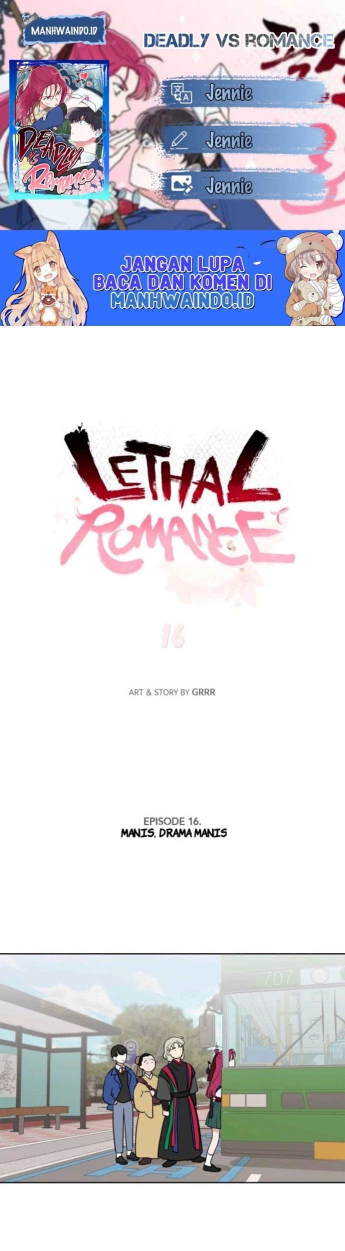 Komik Deadly VS Romance (Lethal Romance) Chapter 16 gambar 1