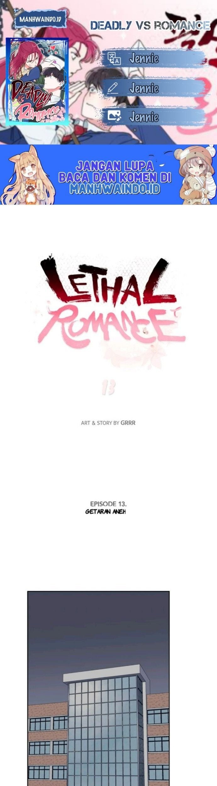 Komik Deadly VS Romance (Lethal Romance) Chapter 13 gambar 1