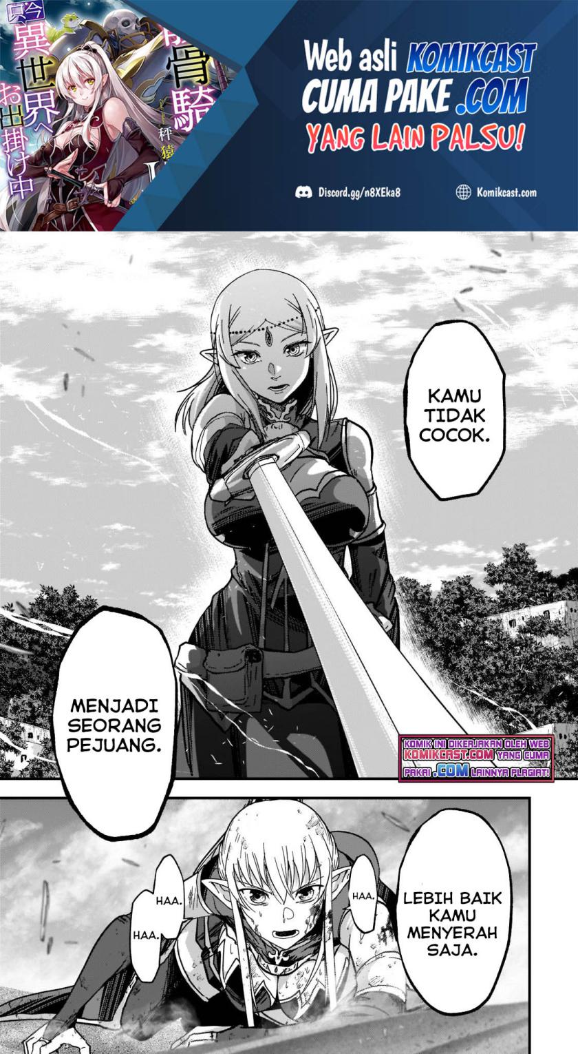Manga Gaikotsu Kishi-sama, Tadaima Isekai e Odekake-chuu Chapter 48 gambar 2