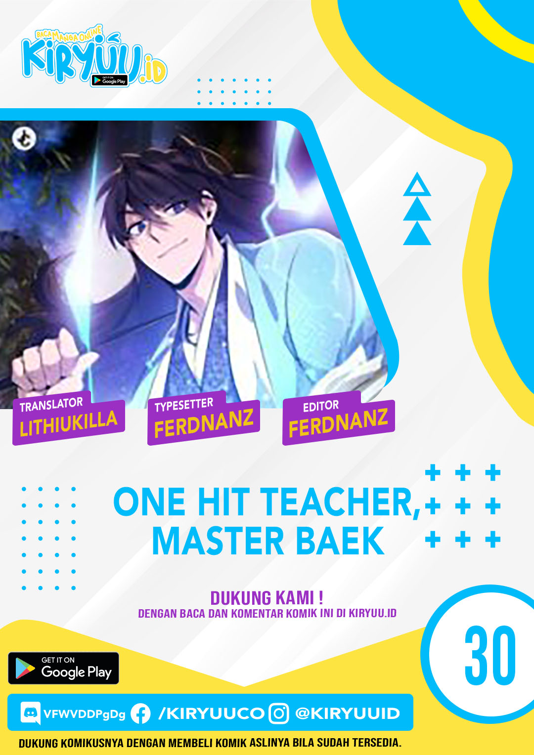 Komik Number One Star Instructor Master Baek Chapter 30 gambar 1