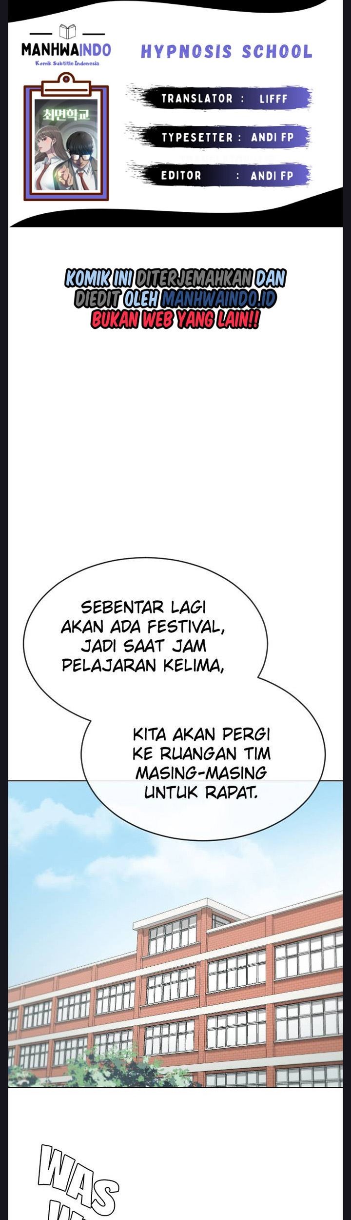 Komik Hypnosis School Chapter 34 gambar 1