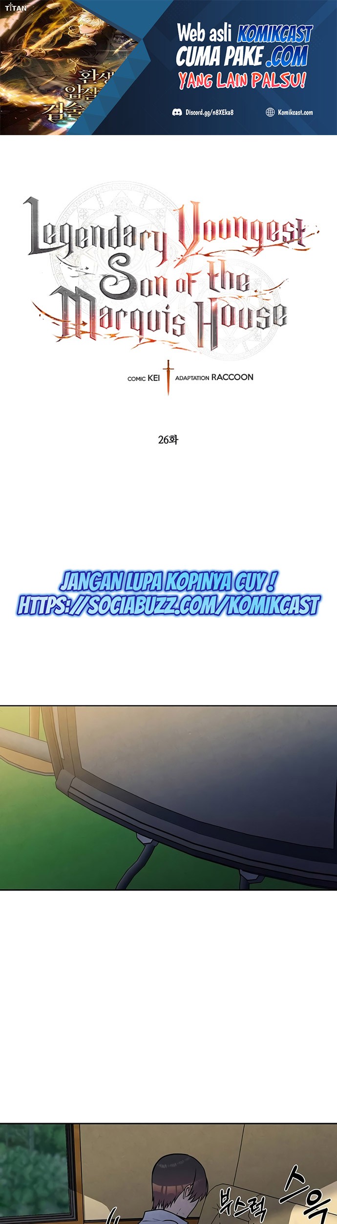 Manhwa Legendary Youngest Son of the Marquis House Chapter 26 gambar 2