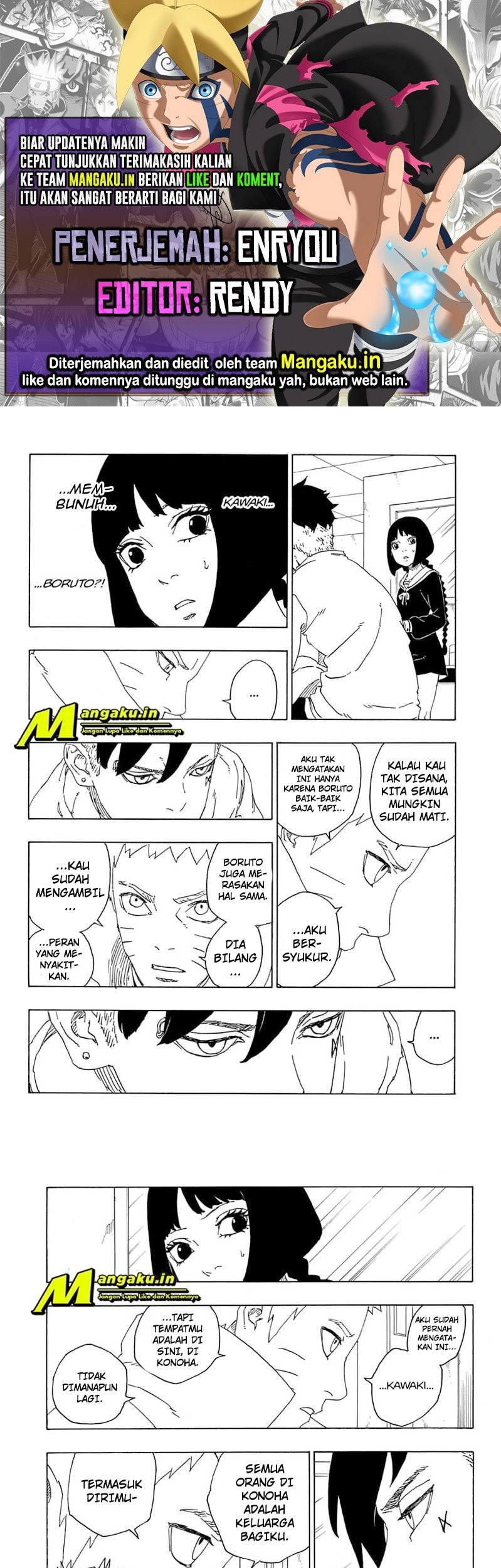 Komik Boruto Chapter 69.2 gambar 1