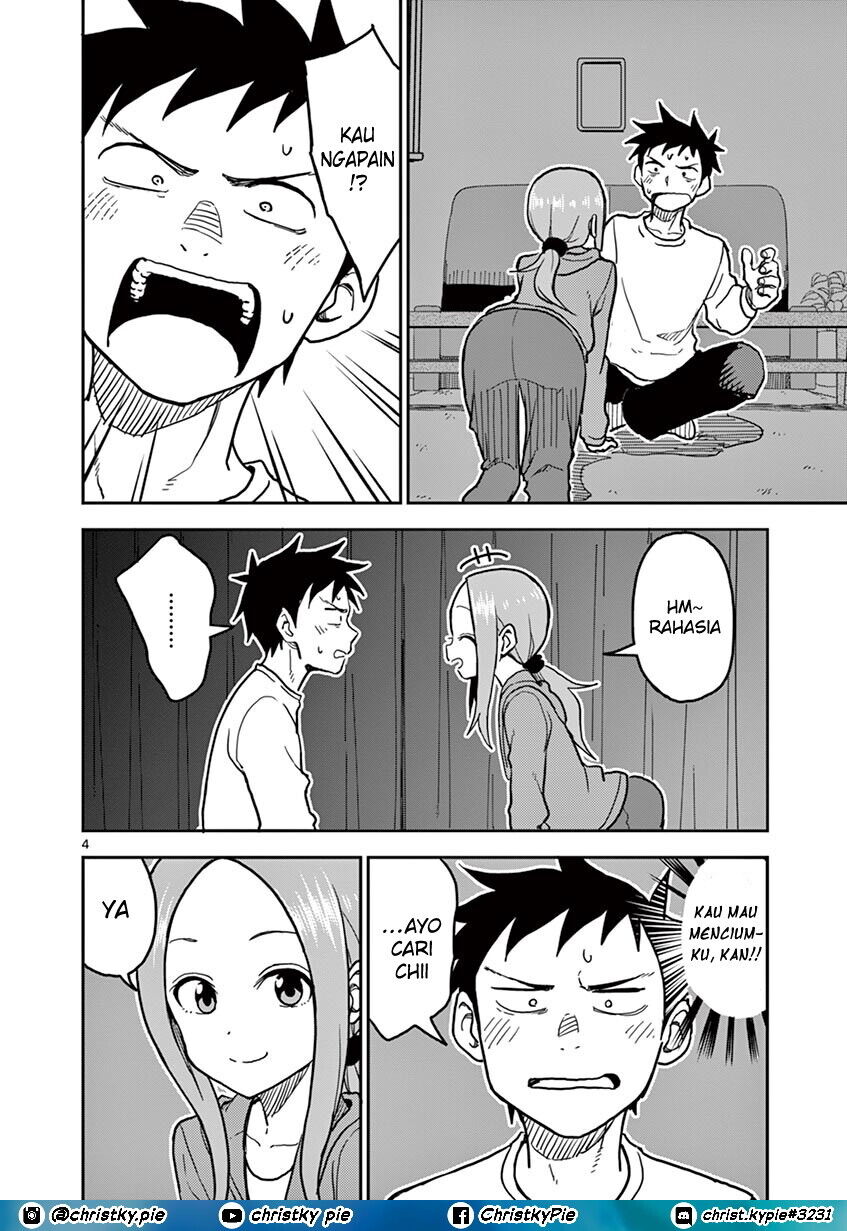 Karakai Jouzu no (Moto) Takagi-san Chapter 114 - Halaman 4