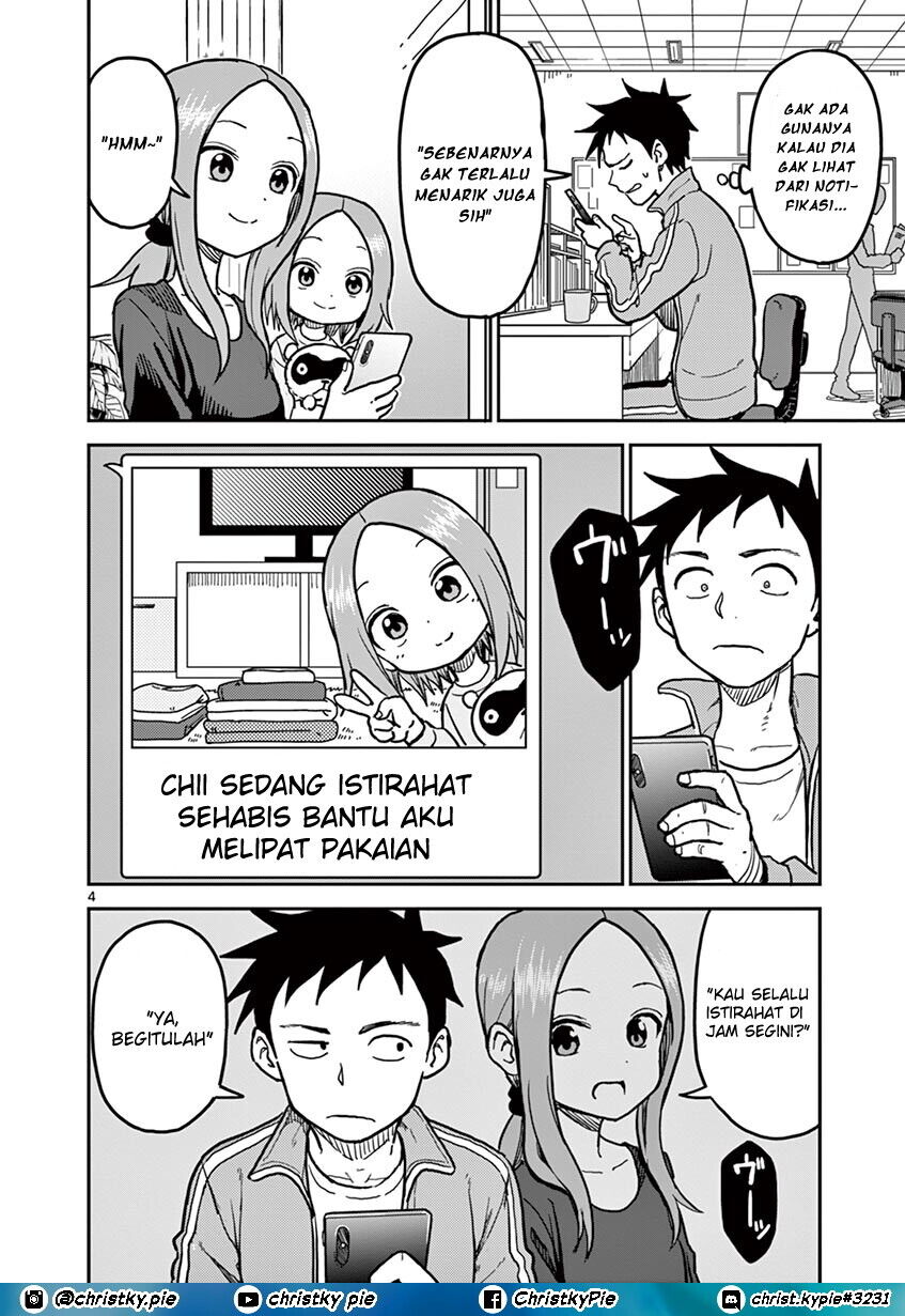 Karakai Jouzu no (Moto) Takagi-san Chapter 113 - Halaman 4