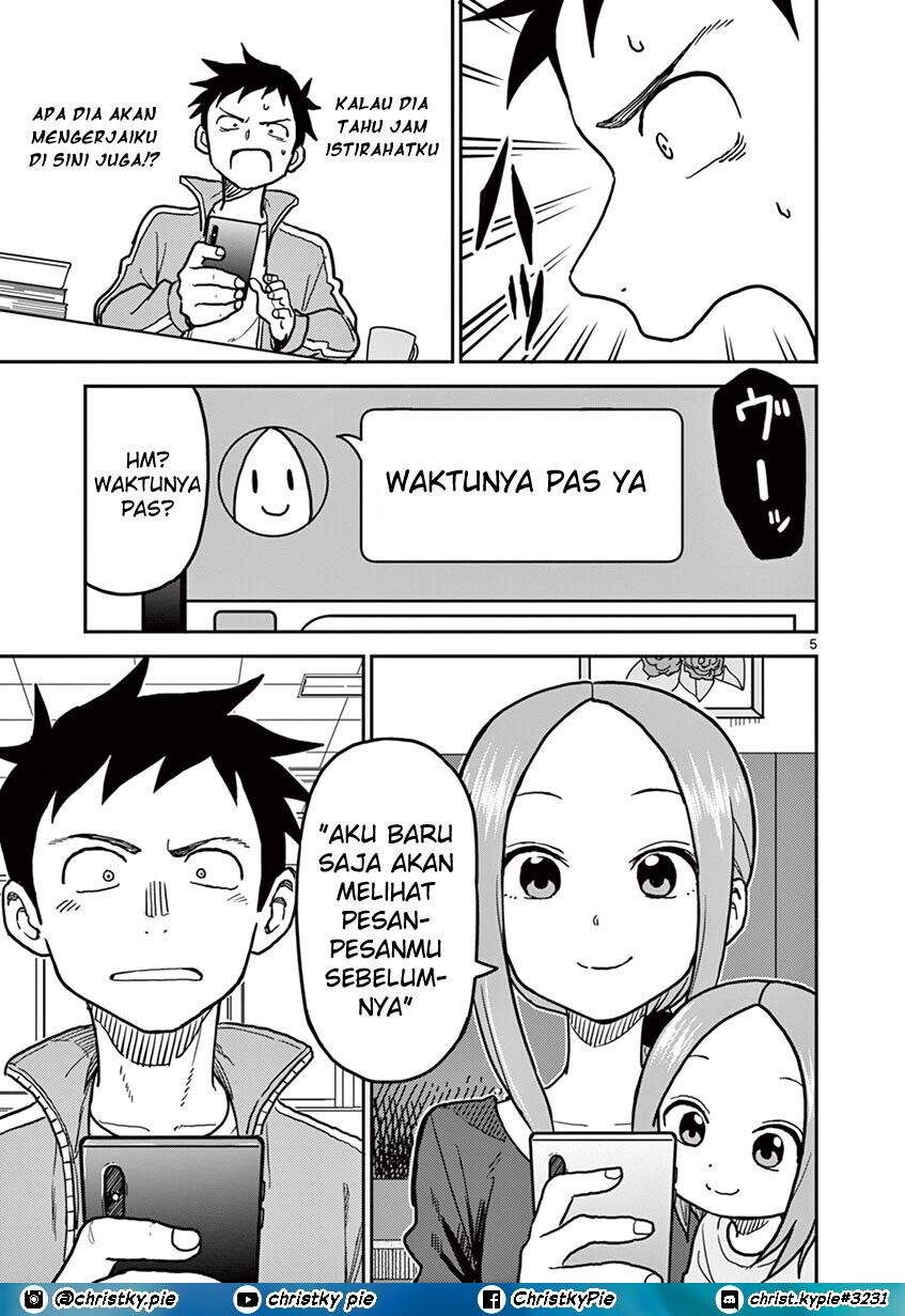 Karakai Jouzu no (Moto) Takagi-san Chapter 113 - Halaman 5