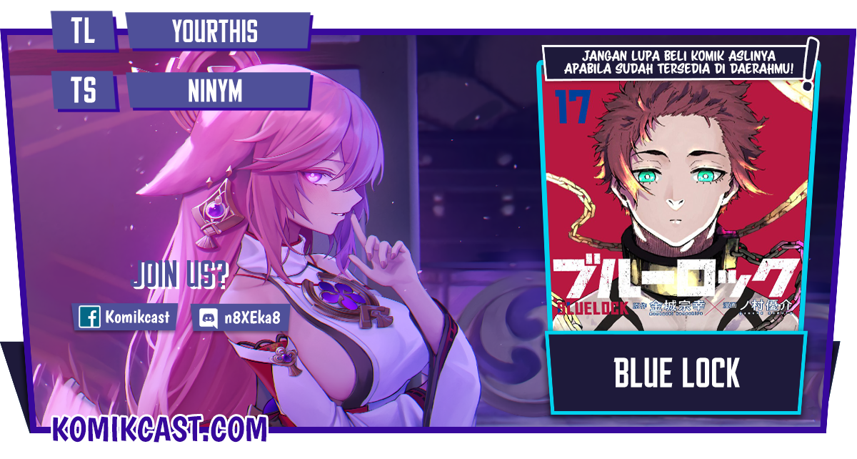 Komik Blue Lock Chapter 170 gambar 1