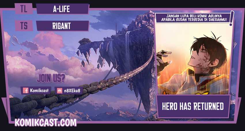 Komik Hero Has Returned Chapter 45 gambar 1