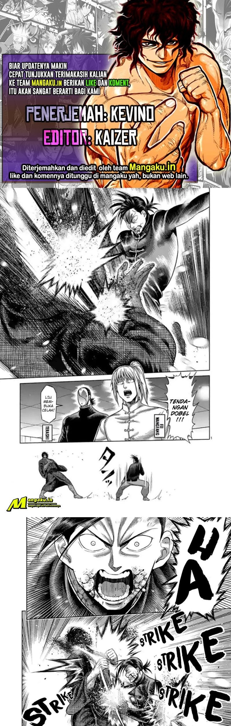 Komik Kengan Omega Chapter 112 gambar 1