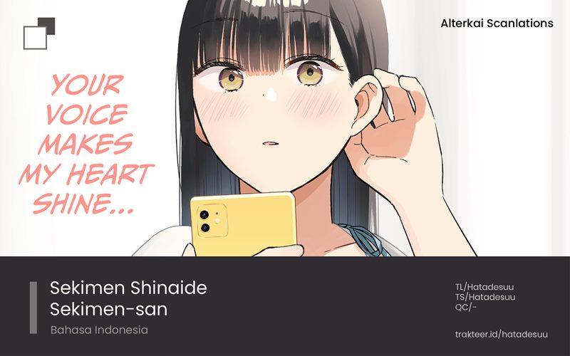 Komik Sekimen Shinaide Sekime-san (Serialization) Chapter 26 gambar 1