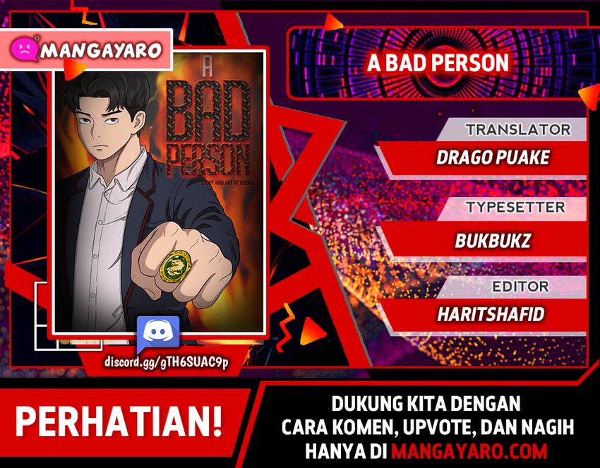 Komik A Bad Person Chapter 30.2 gambar 1