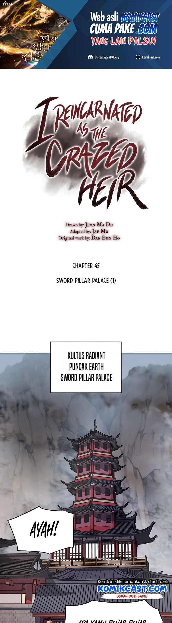 Manhwa I Reincarnated As The Crazed Heir Chapter 45 gambar 2