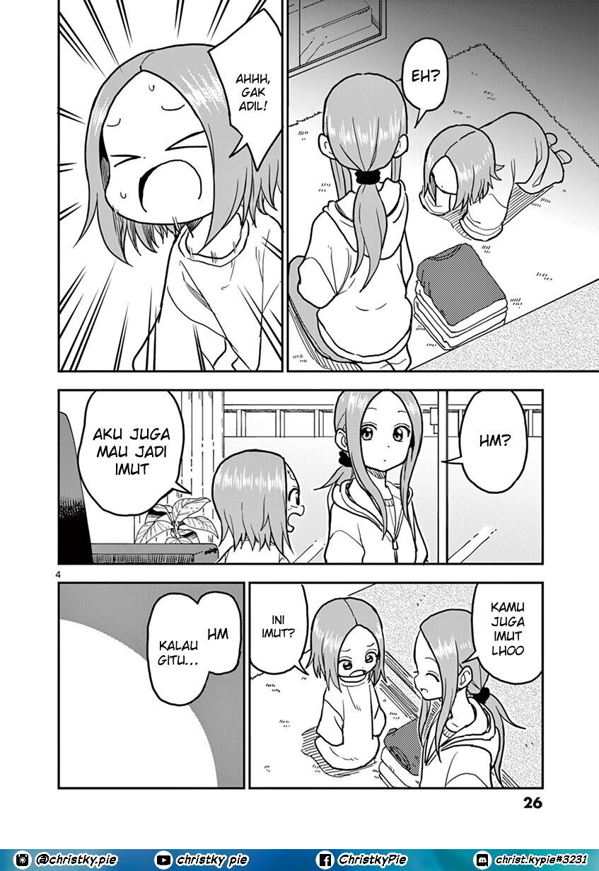 Karakai Jouzu no (Moto) Takagi-san Chapter 120 - Halaman 4