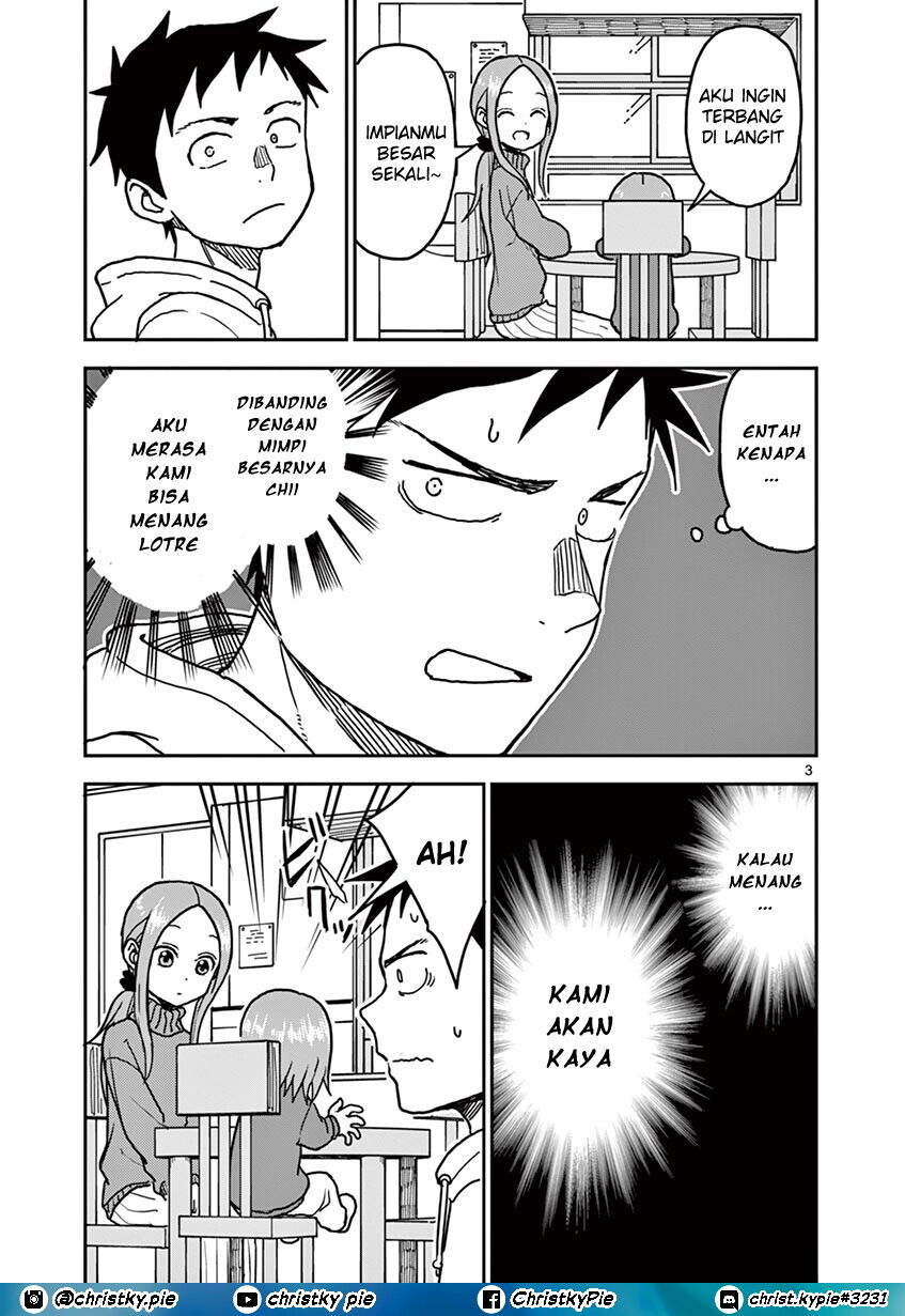 Karakai Jouzu no (Moto) Takagi-san Chapter 119 - Halaman 3