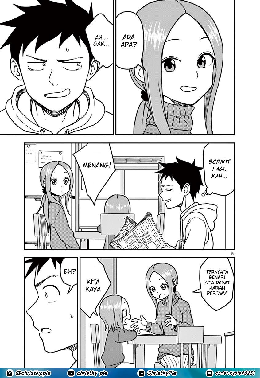 Karakai Jouzu no (Moto) Takagi-san Chapter 119 - Halaman 5