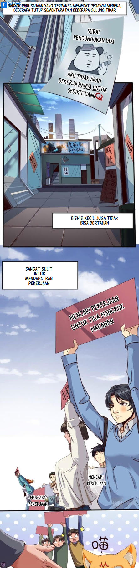 Manhua Accidentally Became a God Chapter 01 gambar 2