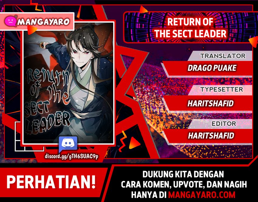 Komik The Return of the Sect Leader Chapter 01.2 gambar 1