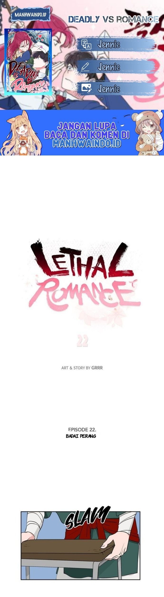 Komik Deadly VS Romance (Lethal Romance) Chapter 22 gambar 1