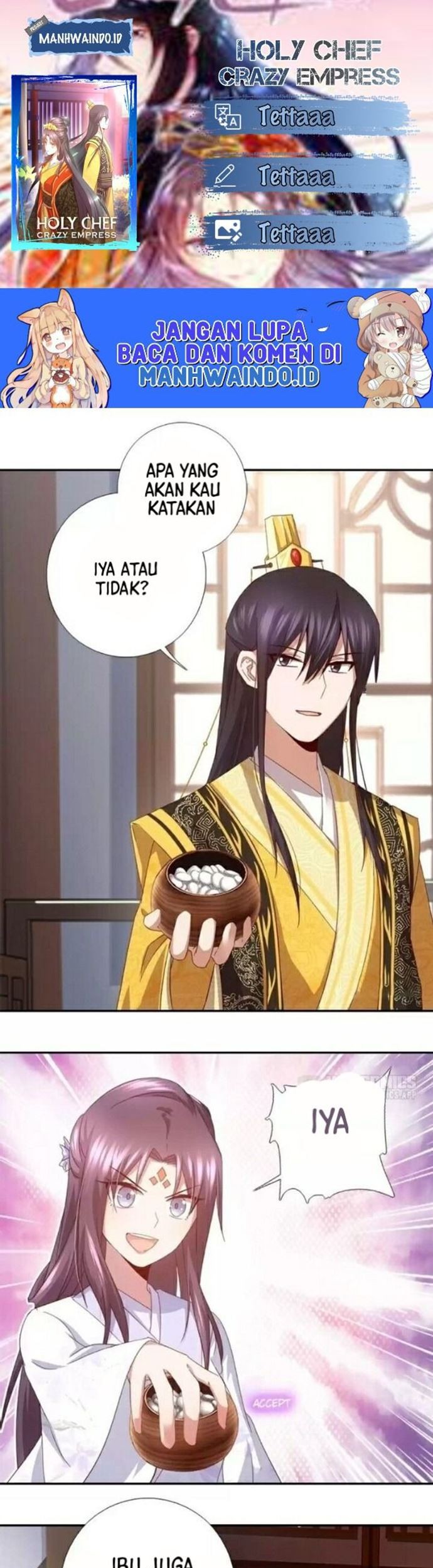 Komik Holy Chef, Crazy Empress Chapter 56 gambar 1