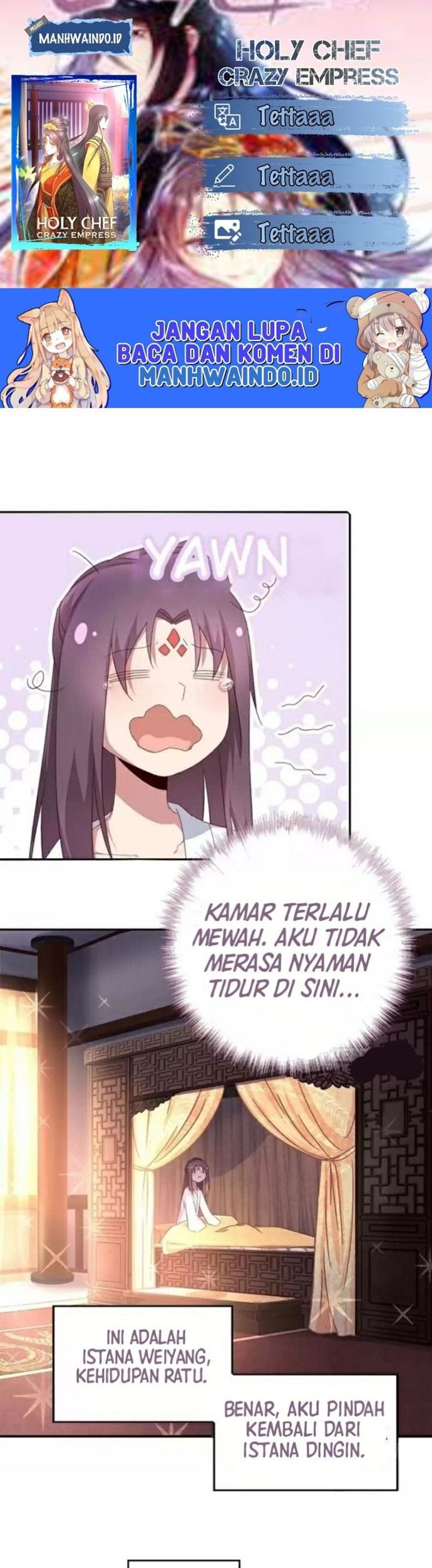 Komik Holy Chef, Crazy Empress Chapter 54 gambar 1