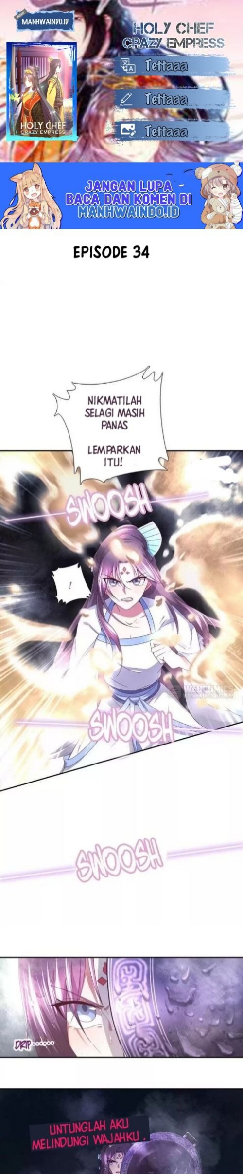 Komik Holy Chef, Crazy Empress Chapter 34 gambar 1
