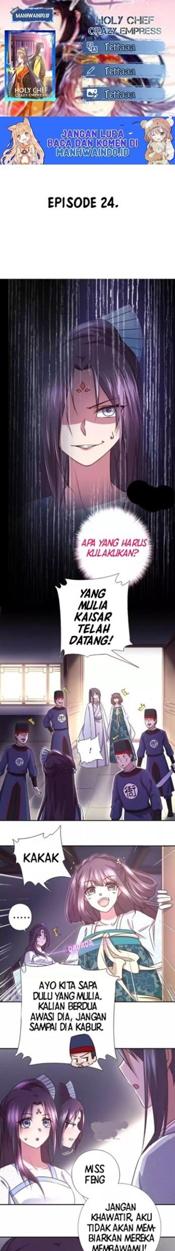 Komik Holy Chef, Crazy Empress Chapter 24 gambar 1