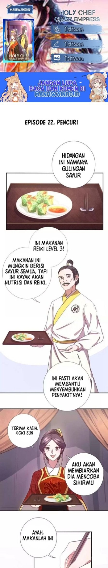 Komik Holy Chef, Crazy Empress Chapter 22 gambar 1