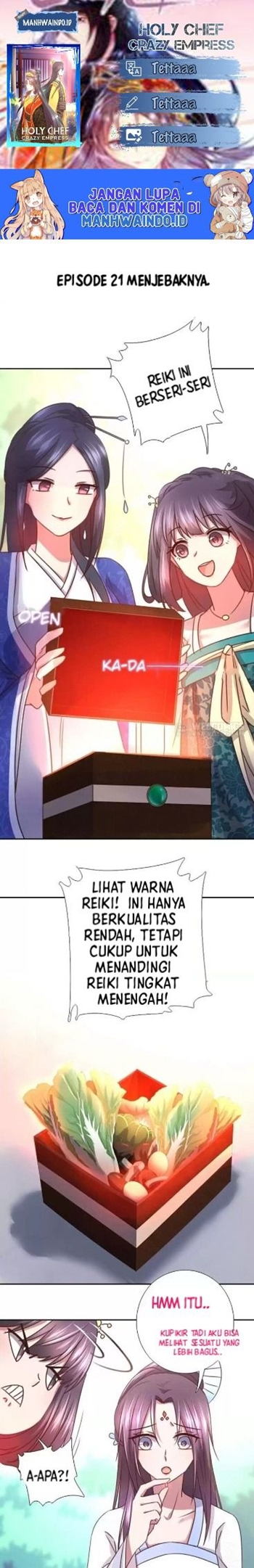 Komik Holy Chef, Crazy Empress Chapter 21 gambar 1