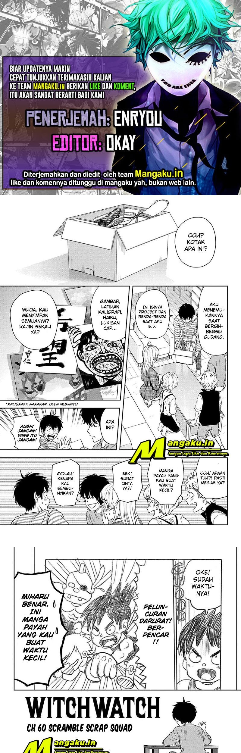 Komik Witch Watch Chapter 60 gambar 1