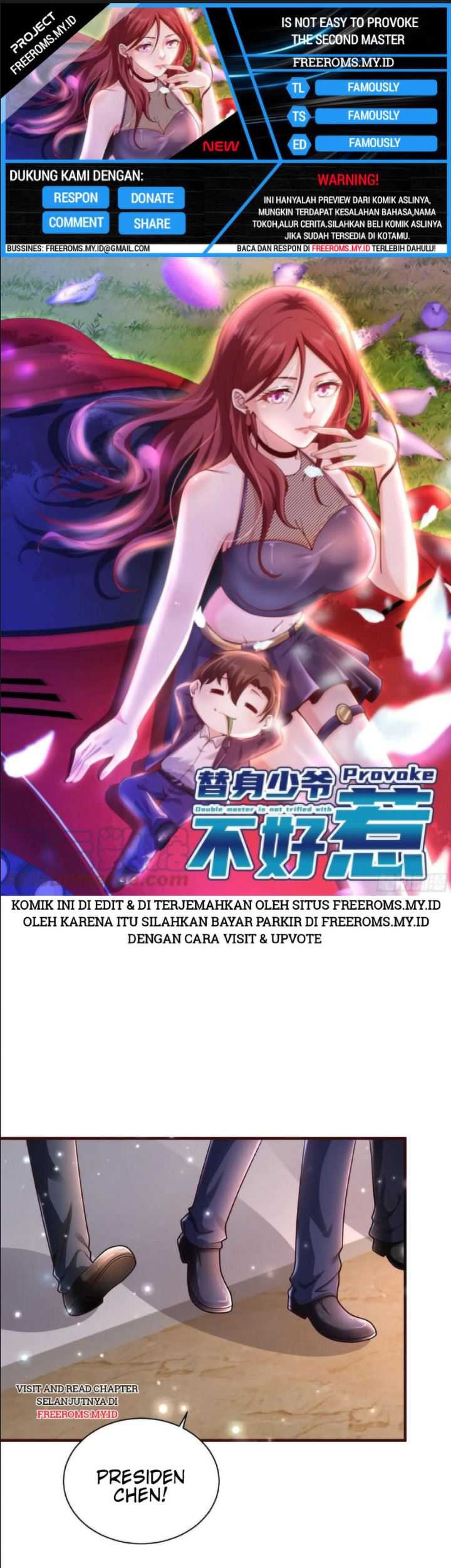 Komik Is Not Easy To Provoke The Second Master Chapter 22 gambar 1