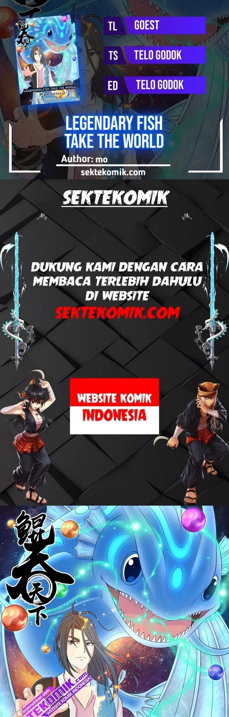Komik Legendary Fish Take The World Chapter 88 gambar 1