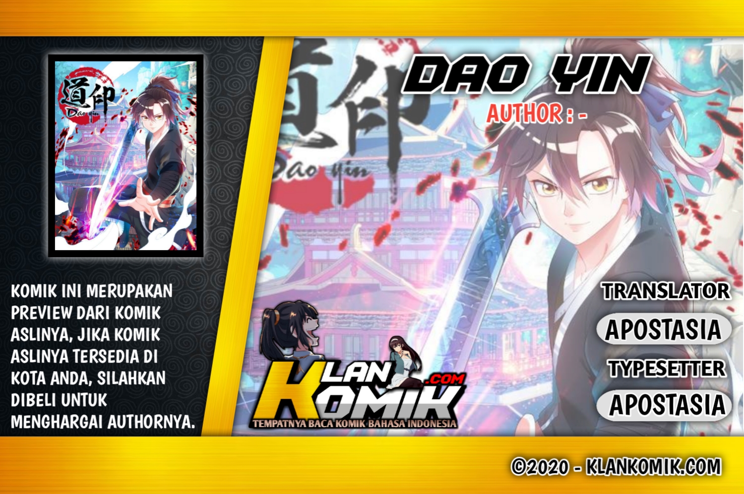 Dao Yin Chapter 6 halaman 1