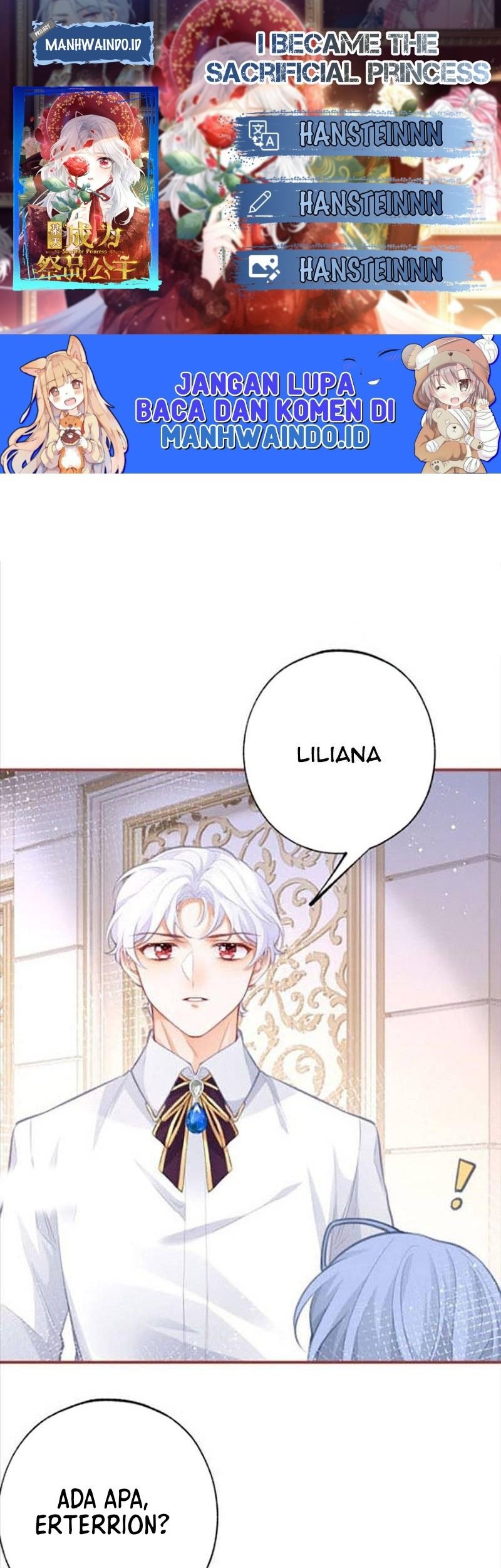Komik I Became the Sacrificial Princess Chapter 23 gambar 1