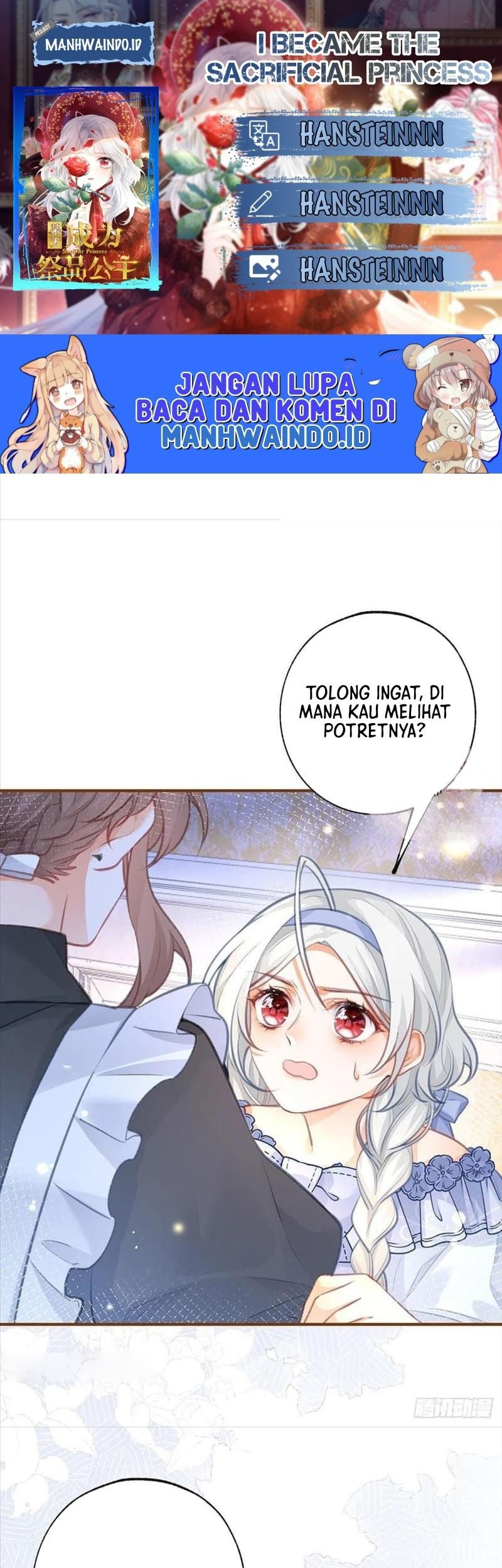 Manhua I Became the Sacrificial Princess Chapter 21 gambar 2