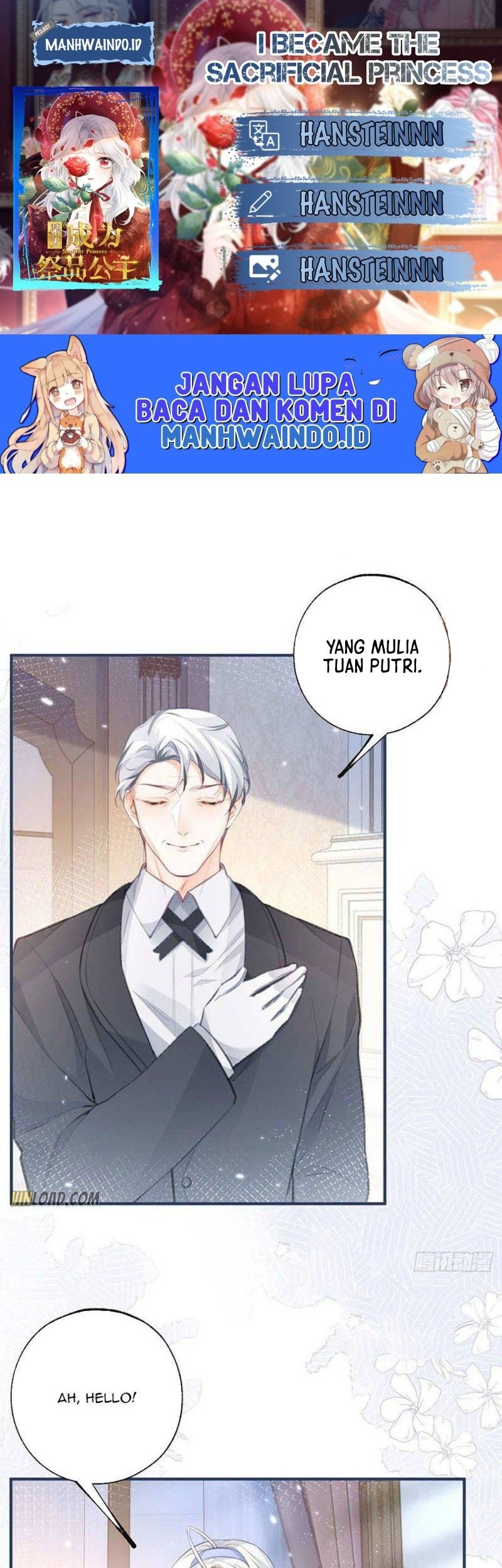 Komik I Became the Sacrificial Princess Chapter 20 gambar 1