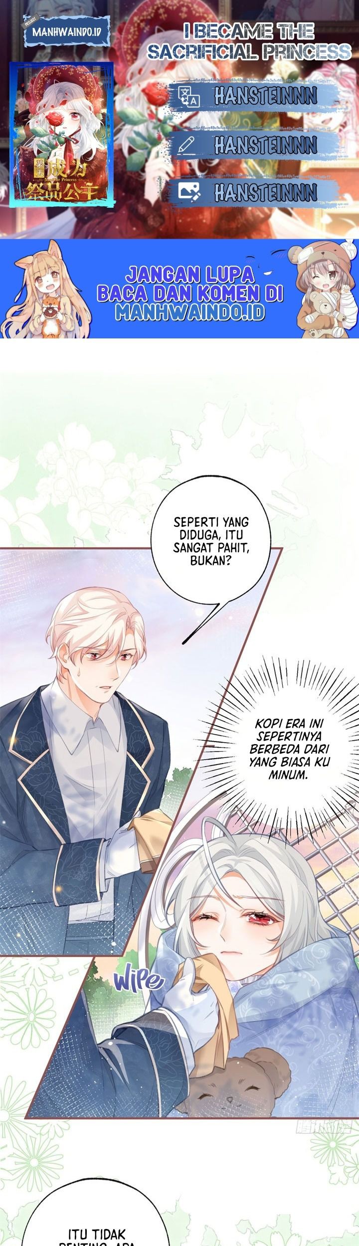 Komik I Became the Sacrificial Princess Chapter 19 gambar 1