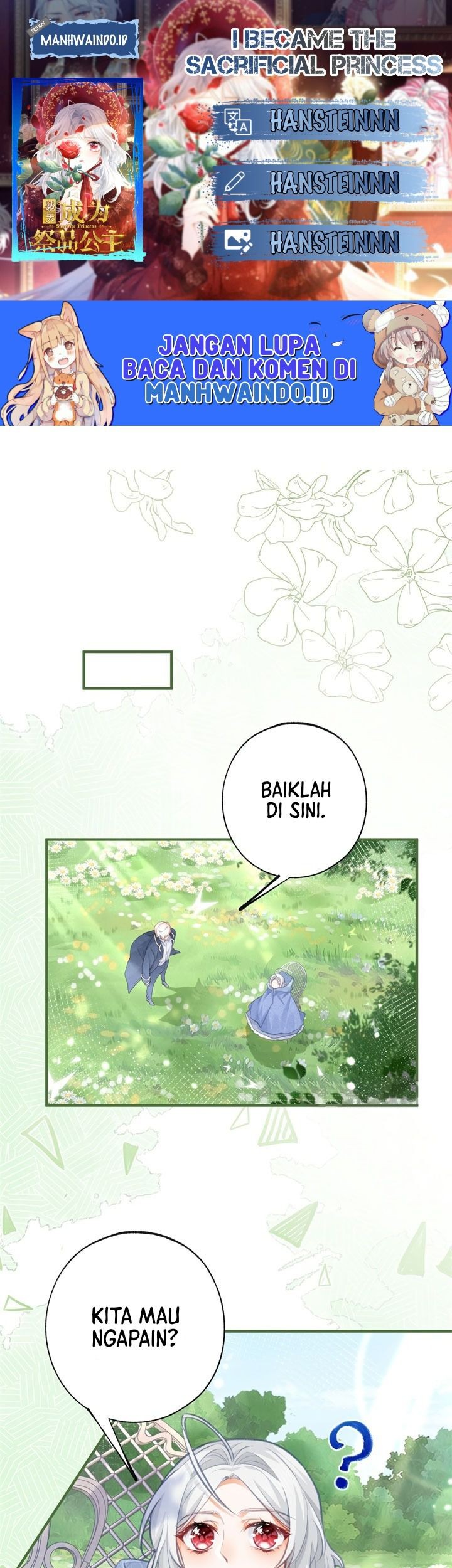 Komik I Became the Sacrificial Princess Chapter 18 gambar 1