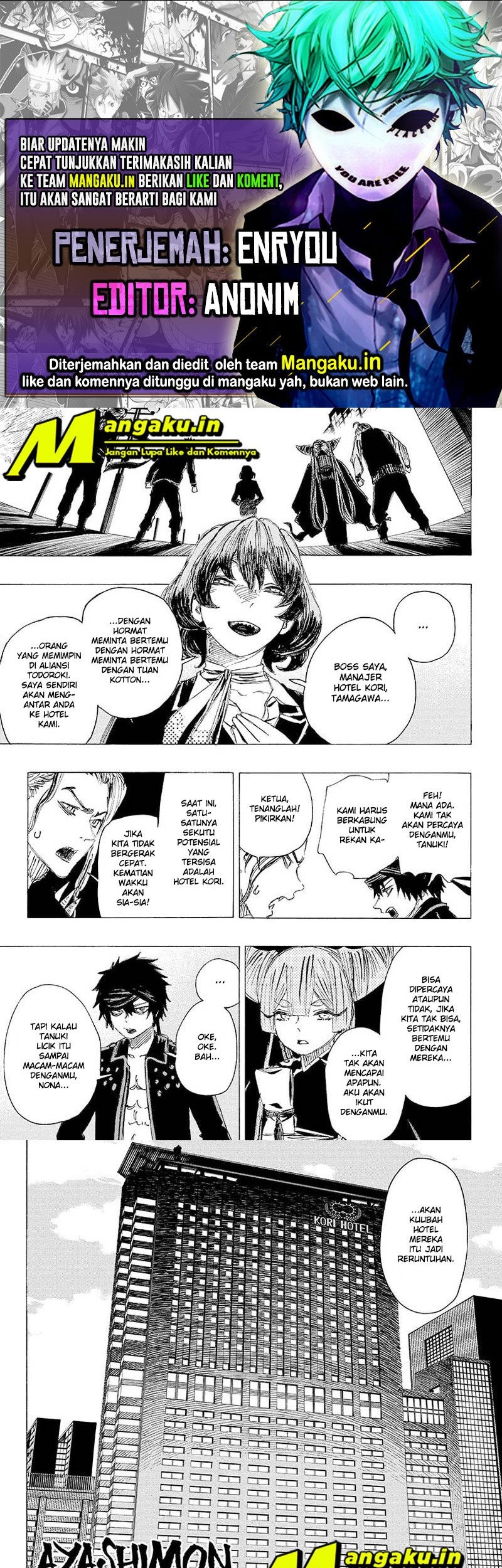 Komik Ayashimon Chapter 21 gambar 1