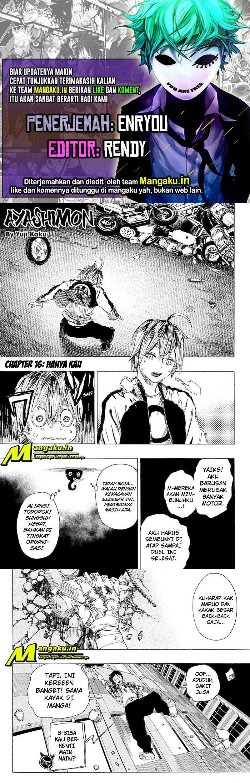 Komik Ayashimon Chapter 16 gambar 1