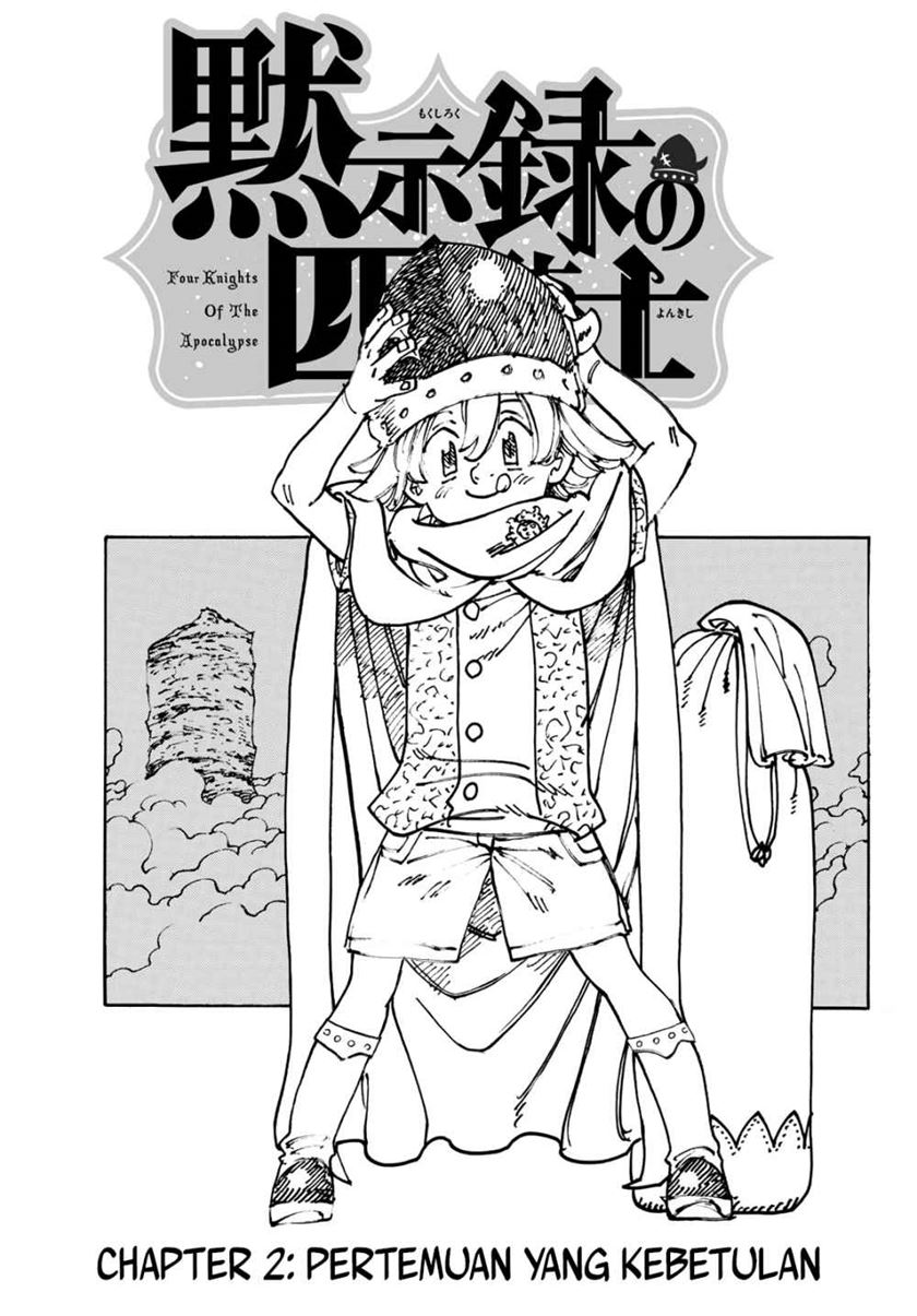 Komik Mokushiroku no Yonkishi Chapter 02 gambar 1