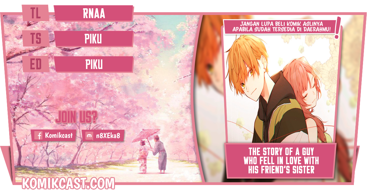 Komik The Story of a Guy who fell in love with his Friend’s Sister Chapter 13 gambar 1